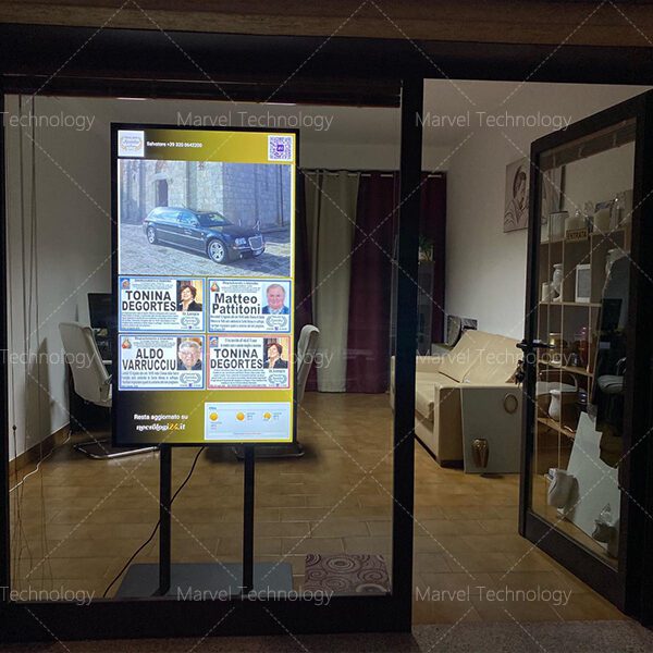 digital window display